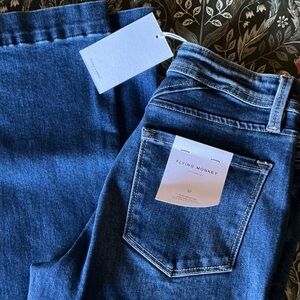 Flying Monkey Indigo Flare & Wide Leg Jeans